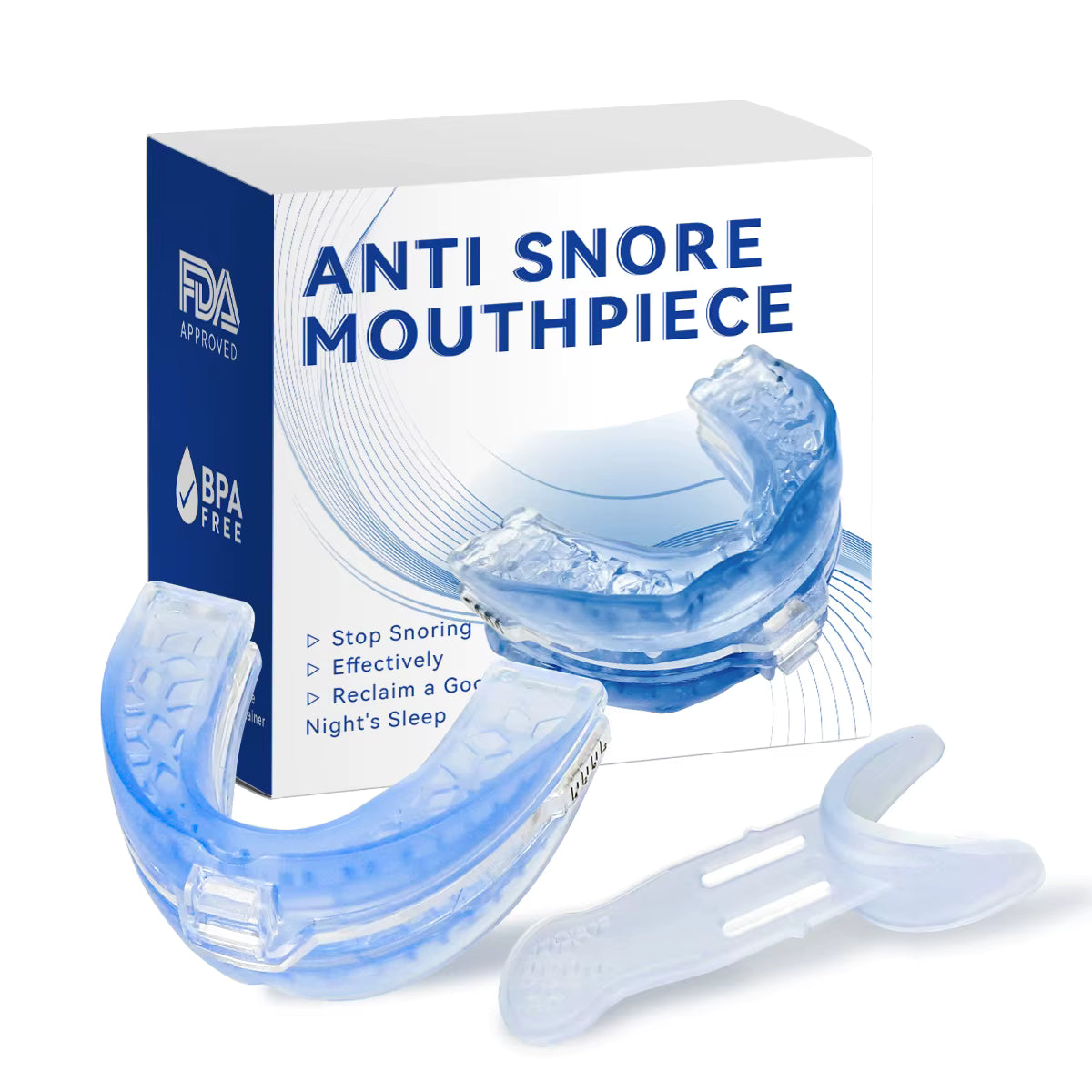 Transform Your Sleep with the Adjustable Anti-Snoring Bruxism Mouth Guard - The Ultimate Solution for Better Sleep and Teeth Protection